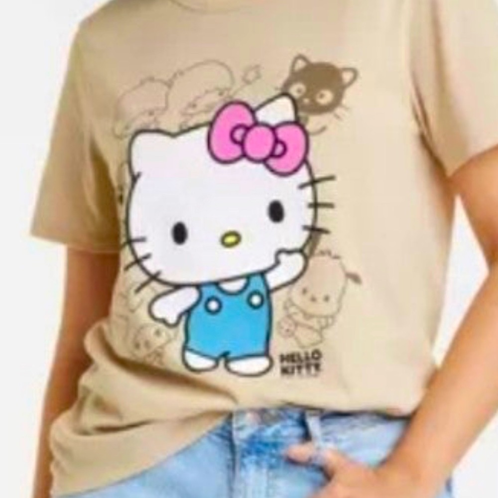 Hello Kitty T-shirt XL TAN